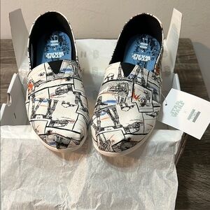 Star Wars Toms - Black and White